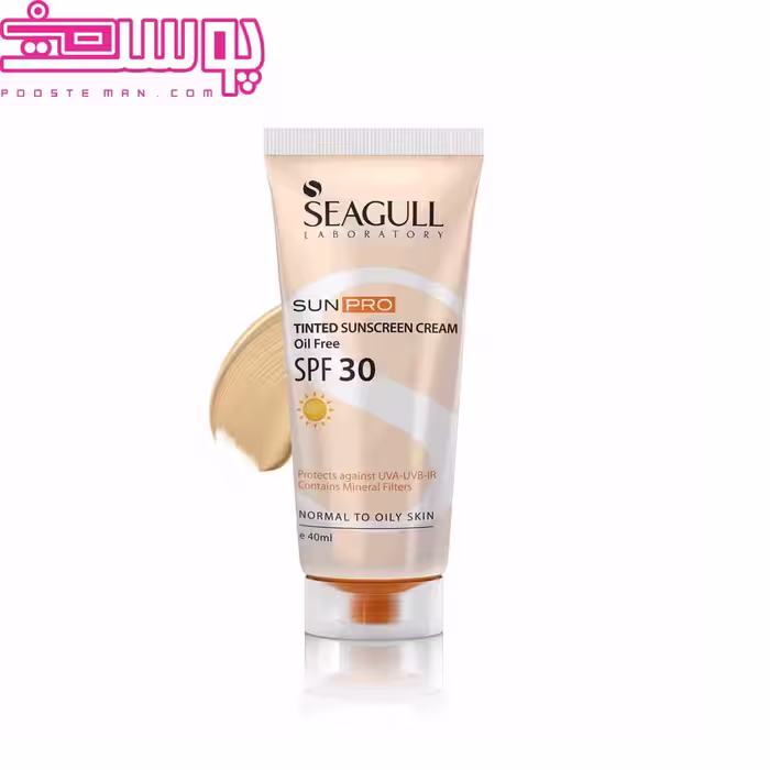 کرم ضد آفتاب رنگی SPF30 سی گل 40 میلی لیتر