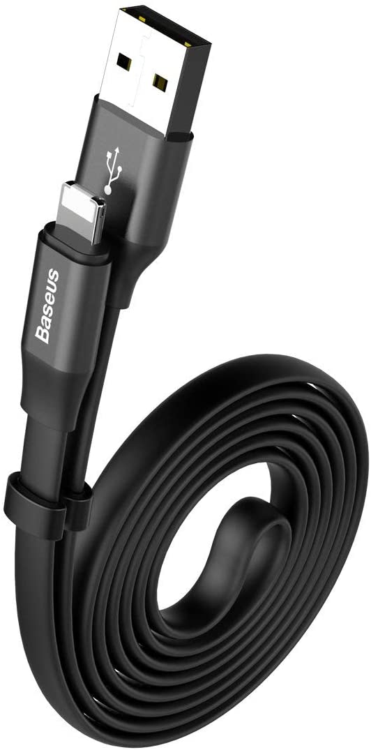 کابل تبدیل دوکاره USB به Micro/Lightning باسئوس مدل CCALMBJ-A01