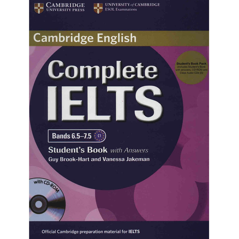 کتاب زبان Complete IELTS Bands 65 -75 Students Book and Workbook اثر گای بروک هارت - دو جلدی