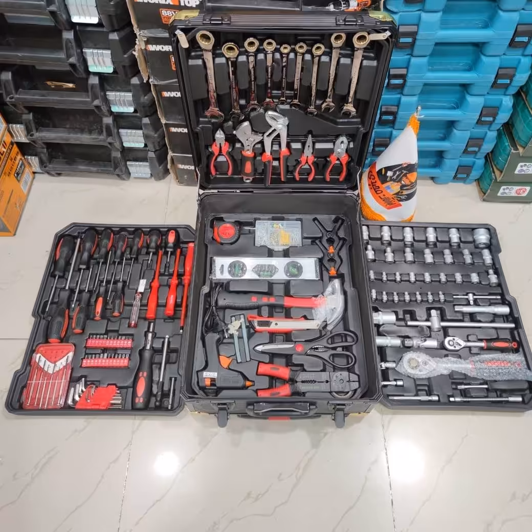 جعبه ابزار چمدانی 186پارچه