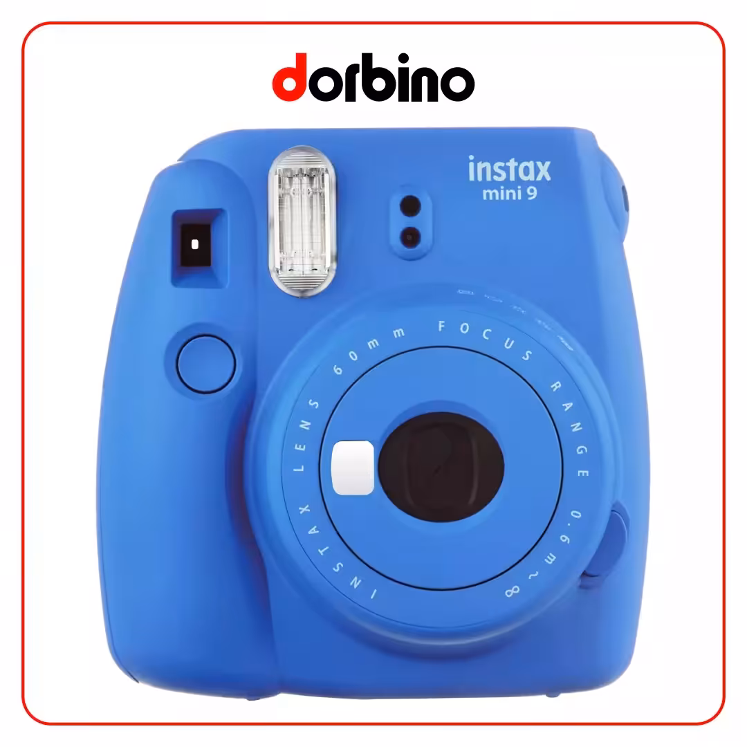 دوربین فوجی Fujifilm instax mini 9 Instant Film Camera Cobalt Blue - فروشگاه دوربین دوربینو