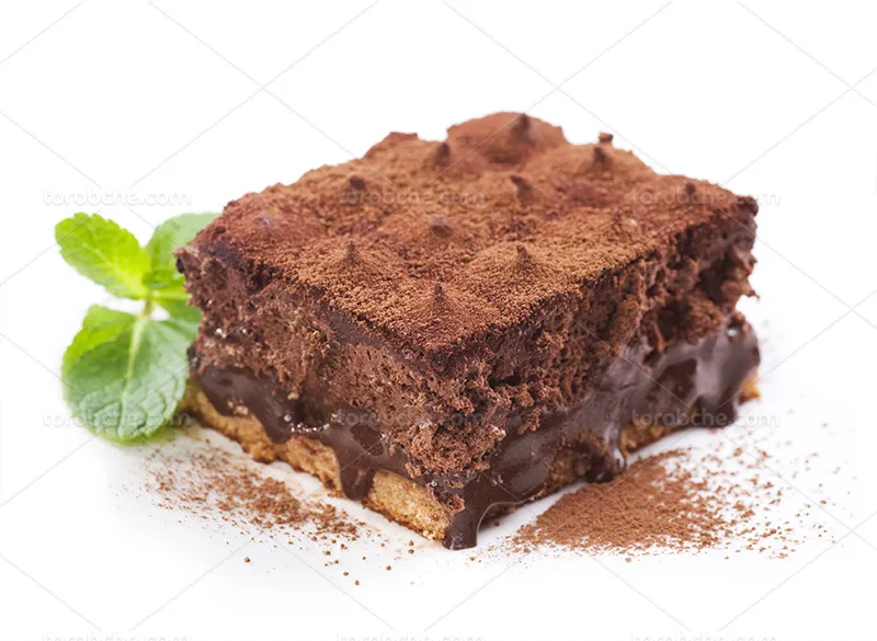 عکس برش کیک کاکائویی | گرافیک با طعم تربچه