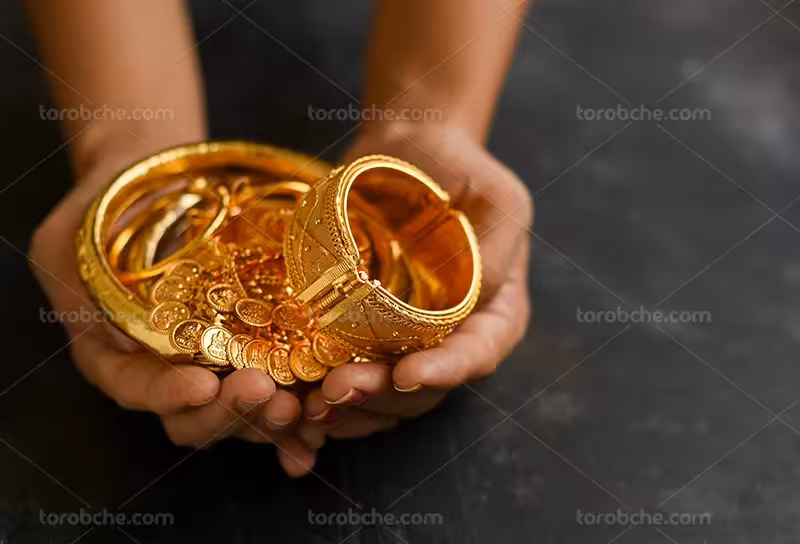 عکس طلا و جواهر | گرافیک با طعم تربچه