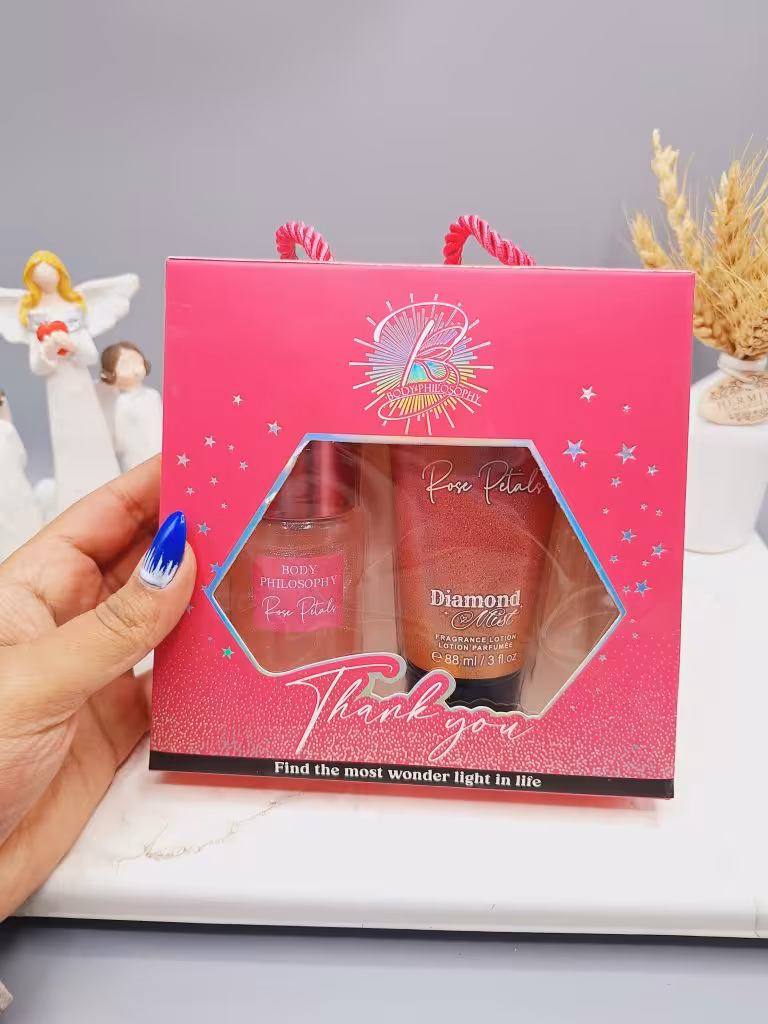 ست بادی اسپلش و لوسیون شاین دار فوق العاده خوشبو و ماندگار به همراه پک کد 2346