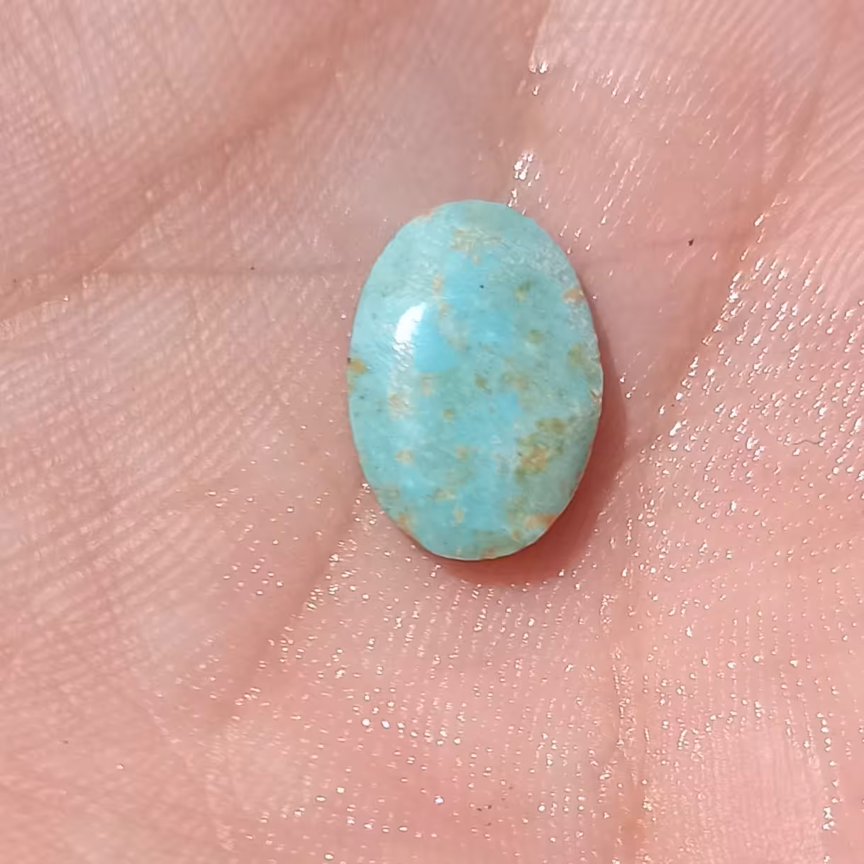 سنگ فیروزه اصل نیشابوری طبیعی زیبا-