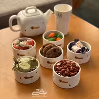 کاپ کیک گرد گلدار آرکا