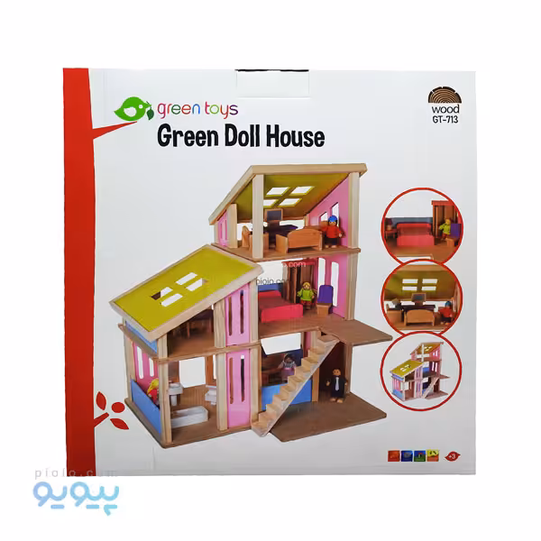 خانه عروسکی چوبی مدل GT-713