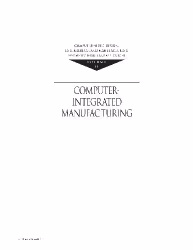 󾕇 دانلود کتاب Computer-Aided Design, Engineering, and Manufacturing Systems Techniques and Applications, Computer-Integrated Manufacturing, 2019 - دانلود کتاب های دانشگاهی