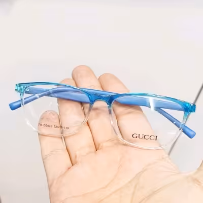 عینک طبی رنگ آبی