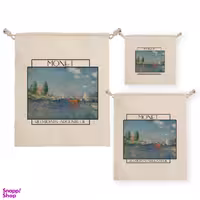 نظم دهنده ترمه طراحان ایده مدل کیسه بنددار قایق های قرمز در آرژانتوی از مونه کد art0225 بسته سه عددی