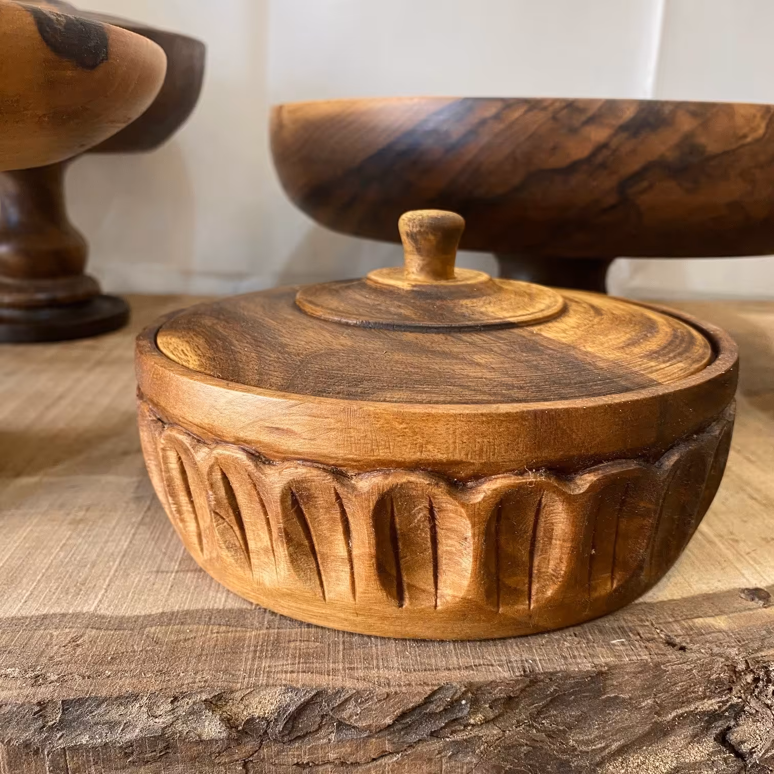 شکلات خوری و آجیخوری چوبی راش و گردو قابل شستشو