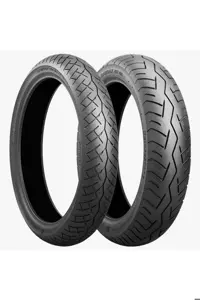 لاستیک موتورسیکلت موتور 110 90 16 و 150 80 Bt46 تایر عقب سیکلت را تنظیم کنید Bridgestone