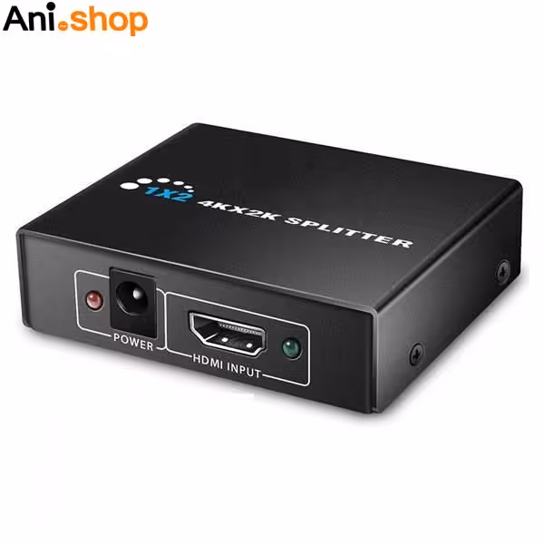 آداپتور اسپیلیتر اچ دی ام آی 2 پورت 2PORT HDMI SPLITTER