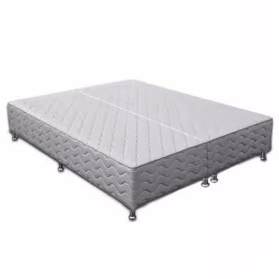 پایه و باکس فلزی ( تخت خواب هتلی ) دو نفره دوتکه ( 180 × 200 cm )