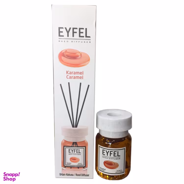 خوشبو کننده هوا ایفل مدل Caramel حجم 120 میلی لیتر
