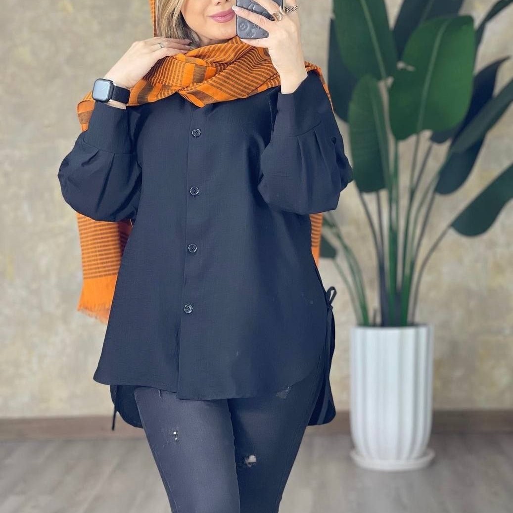 شومیز مانتو بغل چاک محرمی