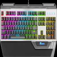 کیبورد سیمی گیمینگ Green مدل GK803-RGB با سوییچ آبی