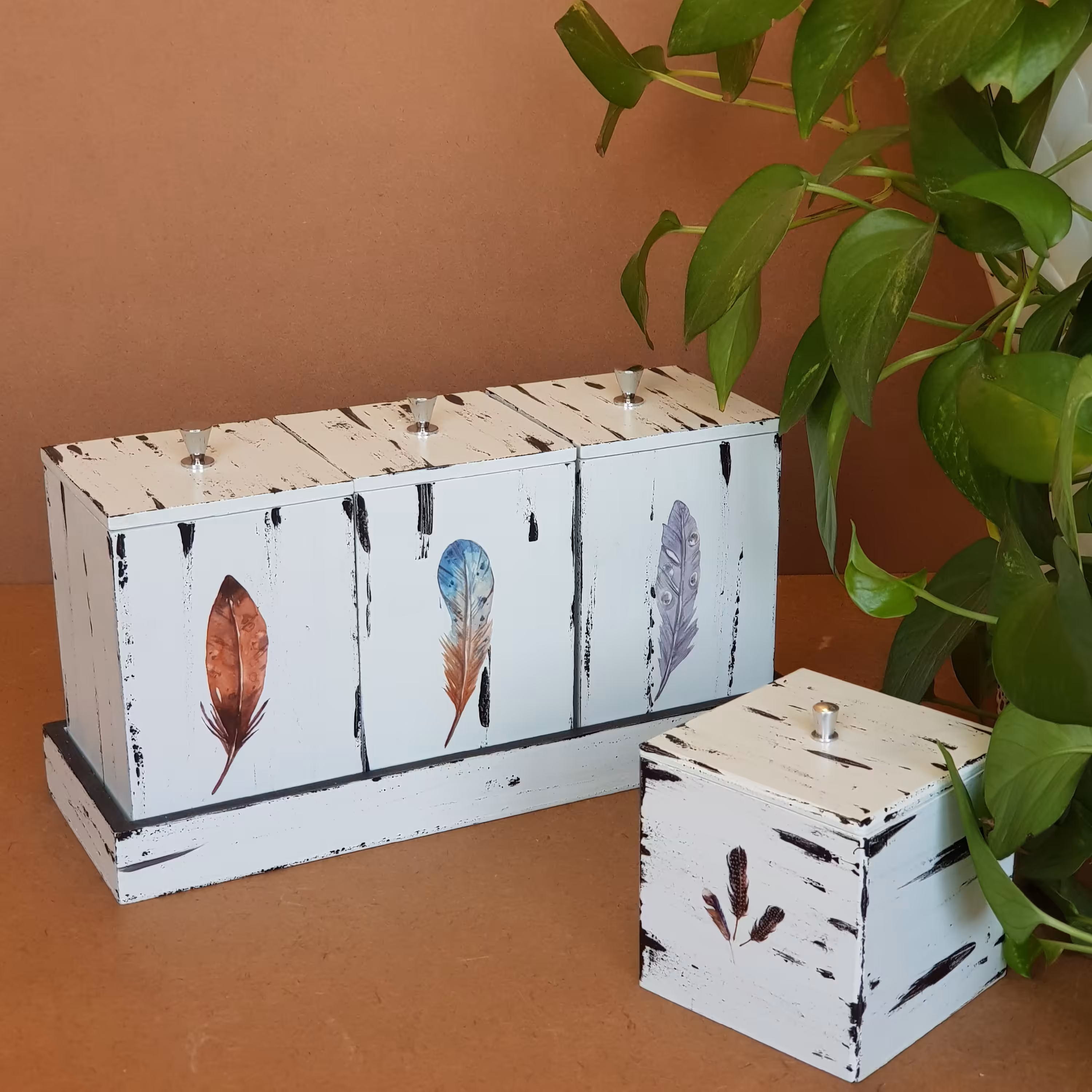 پاسماوری 3تایی به همراه سینی