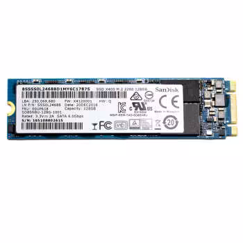 اس اس دی اینترنال 128 گیگ سن دیسک / 2280  SanDisk SSD X400 128GB M.2