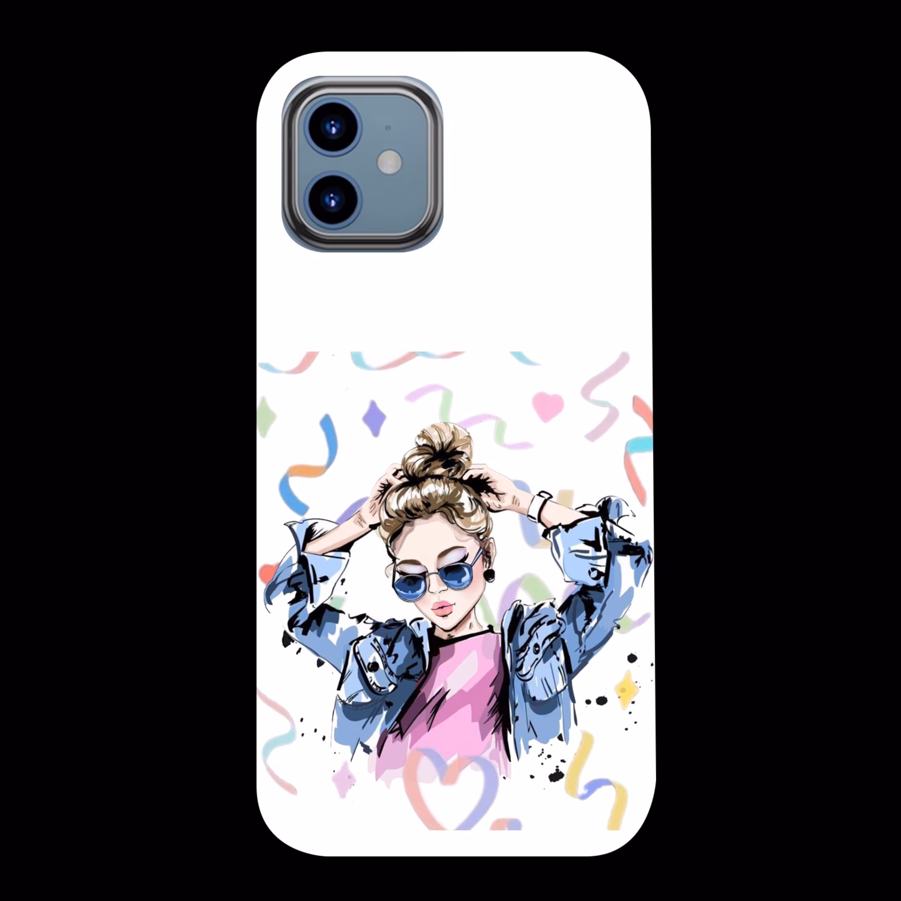 کاور طرح دار2120 مناسب برای گوشی ایفون 12 و 12PRO