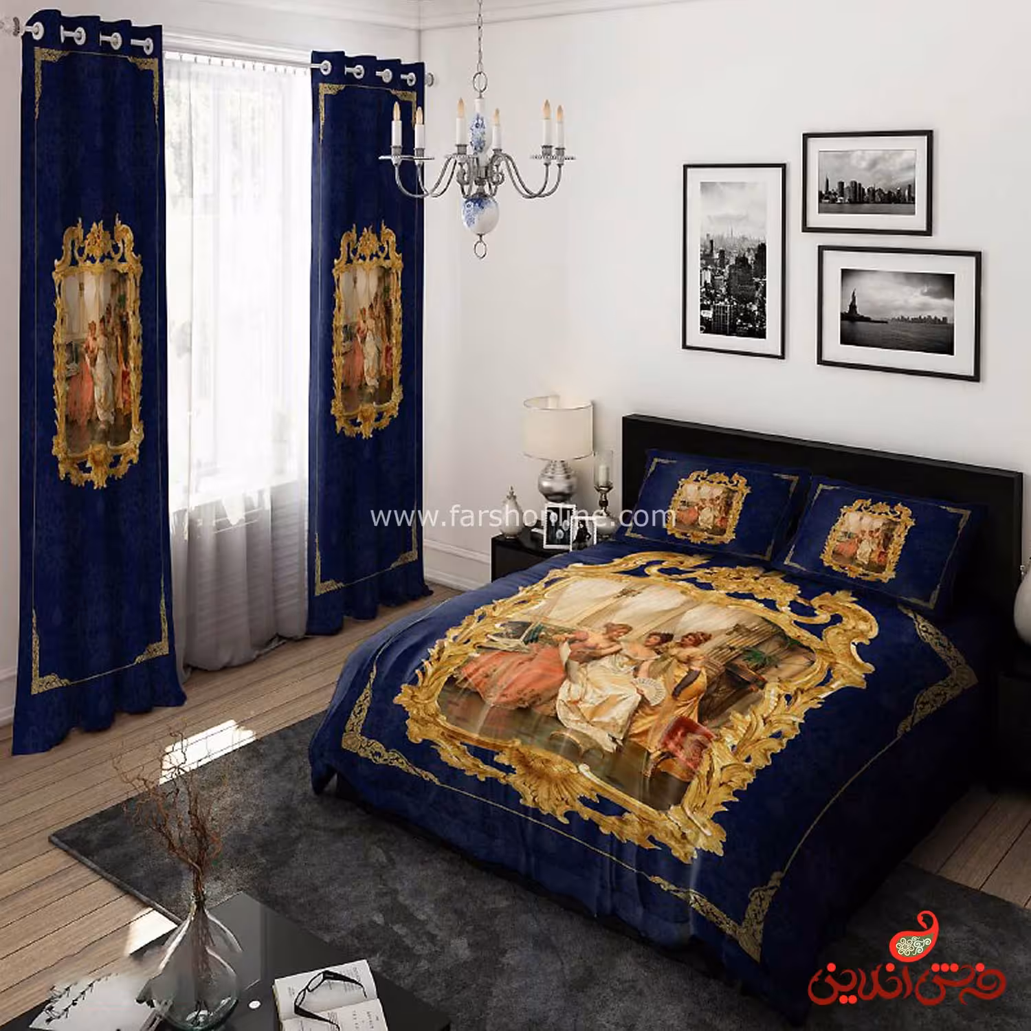 روتختی طرح نقاشی فرانسوی کد 15449