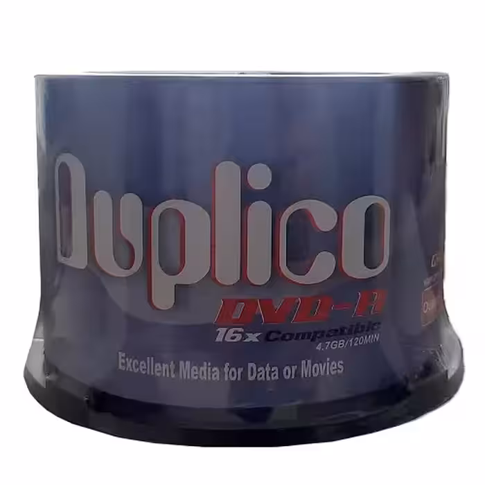 دی وی دی خام پرینتیبل داپلیکو مدل BOX-50 بسته 50 عددی