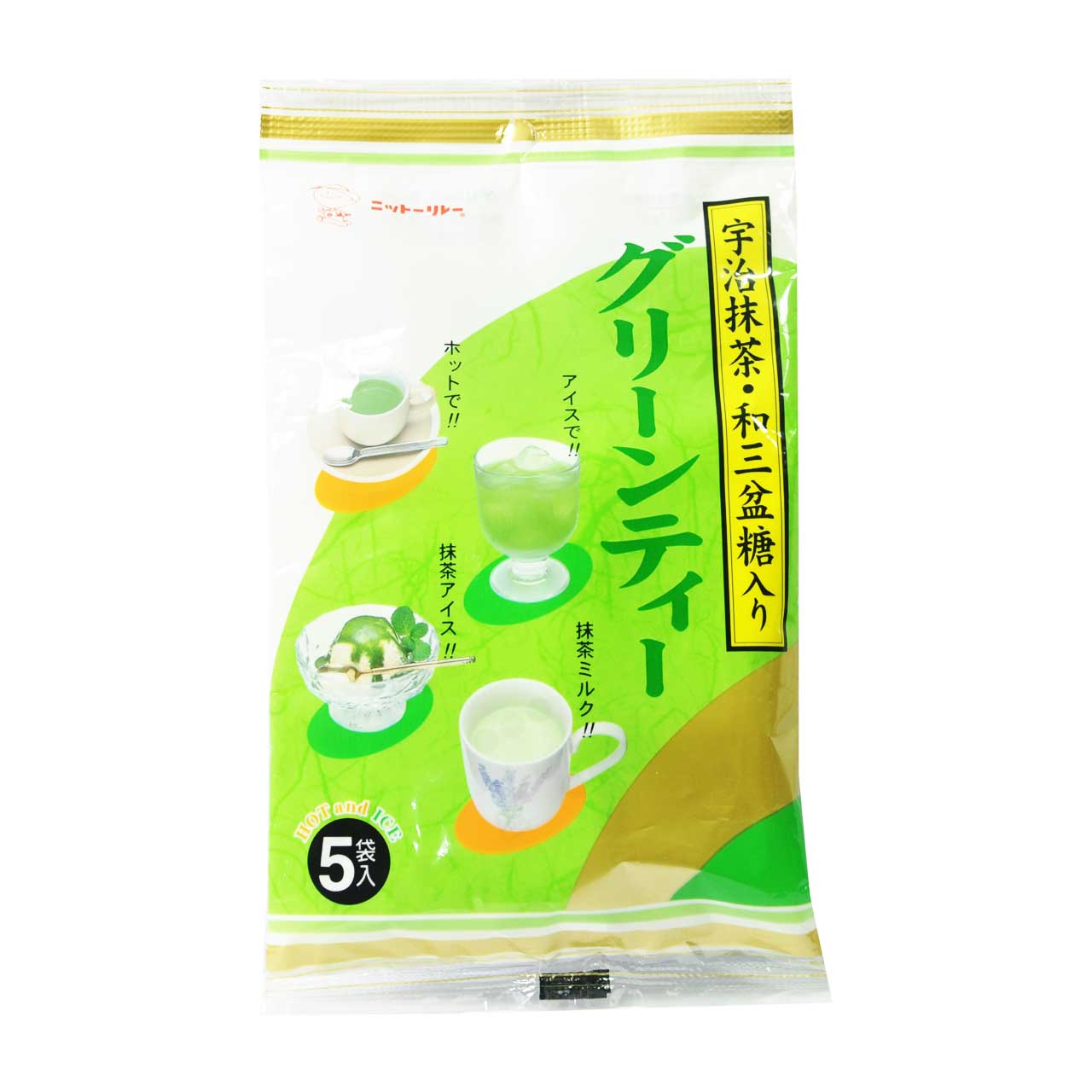 چای ماچا لاته سرد و گرم ژاپنی 5 عددی - matcha au lait