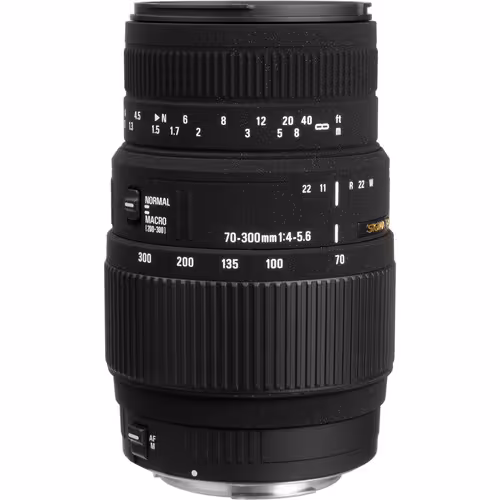 لنز تله فتو سیگما Sigma 70-300mm F/4-5.6 DG Macro برای نیکون