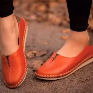 کفش النا چرم طبیعی