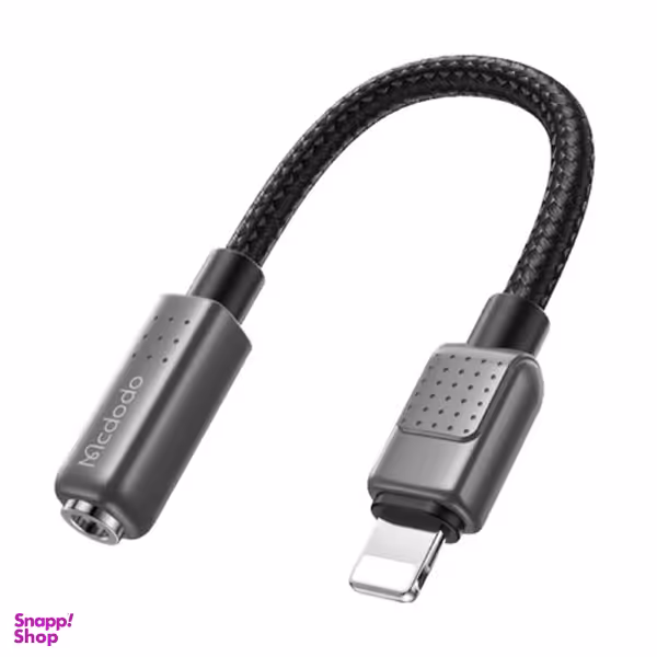 مبدل لایتنینگ به Jack 3.5 مک دودو مدل CA-501 طول 11 سانتی‌ متر