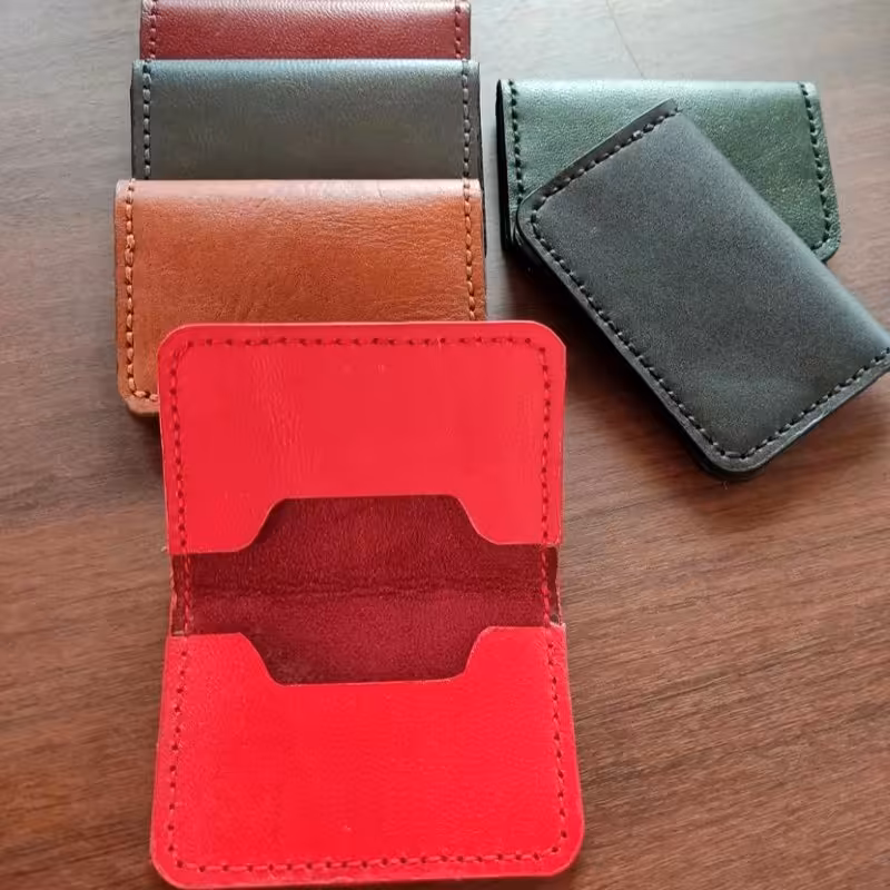 کیف جاکارتی چرمی مخصوص جیبی مدل بانکی کد KifMad02