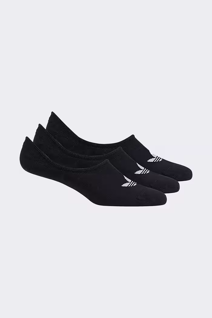 جوراب مشکی مردانه و زنانه جورابهای روزانه کم برش 3P adidas