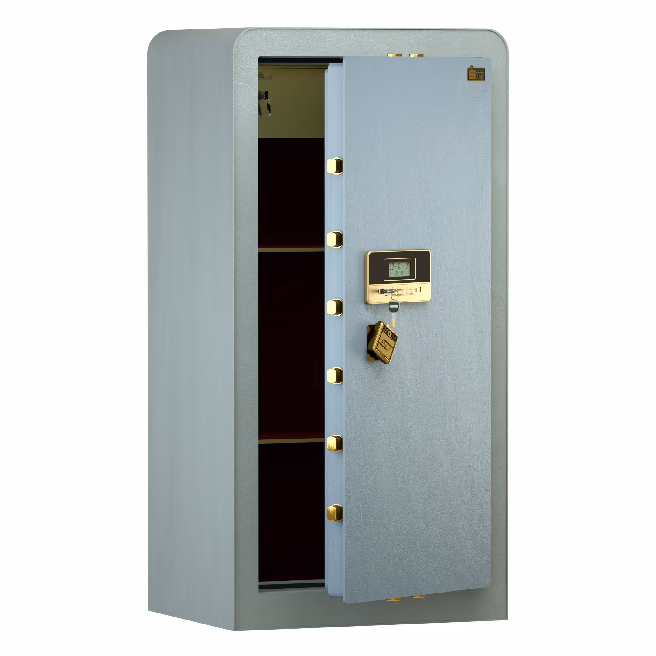 گاوصندوق نسوز ضدسرقت 1200 سدید با قفل دیجیتال  LE رنگ طوسی