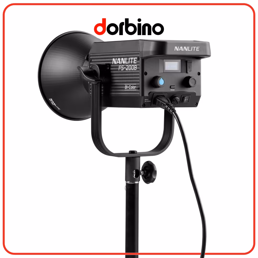 نور ثابت نانلایت | Nanlite FS-200B Bi-Color AC LED Monolight - فروشگاه دوربین دوربینو