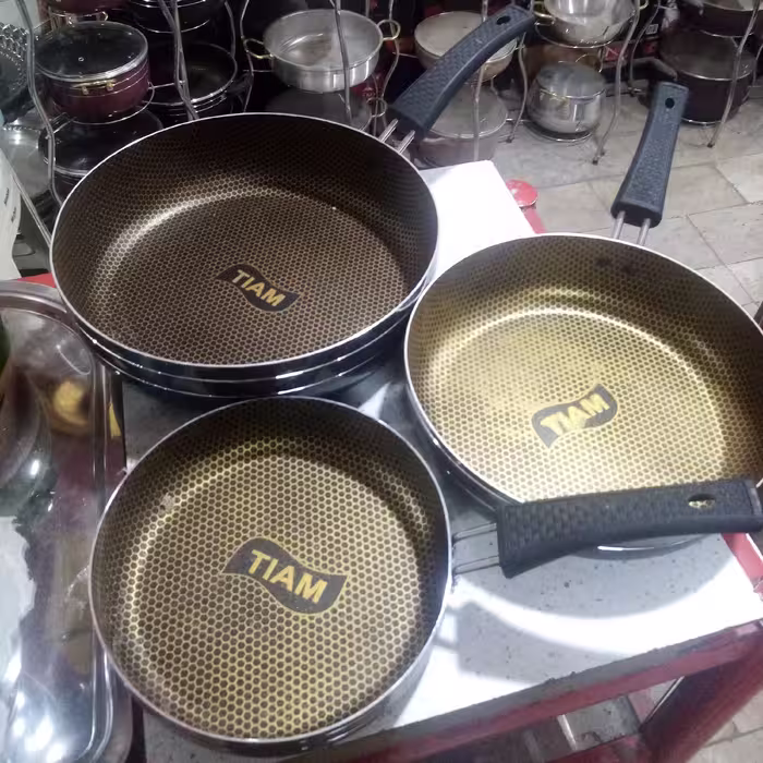 ماهی تابه ست 3 تایی سایز 20... 24... 28