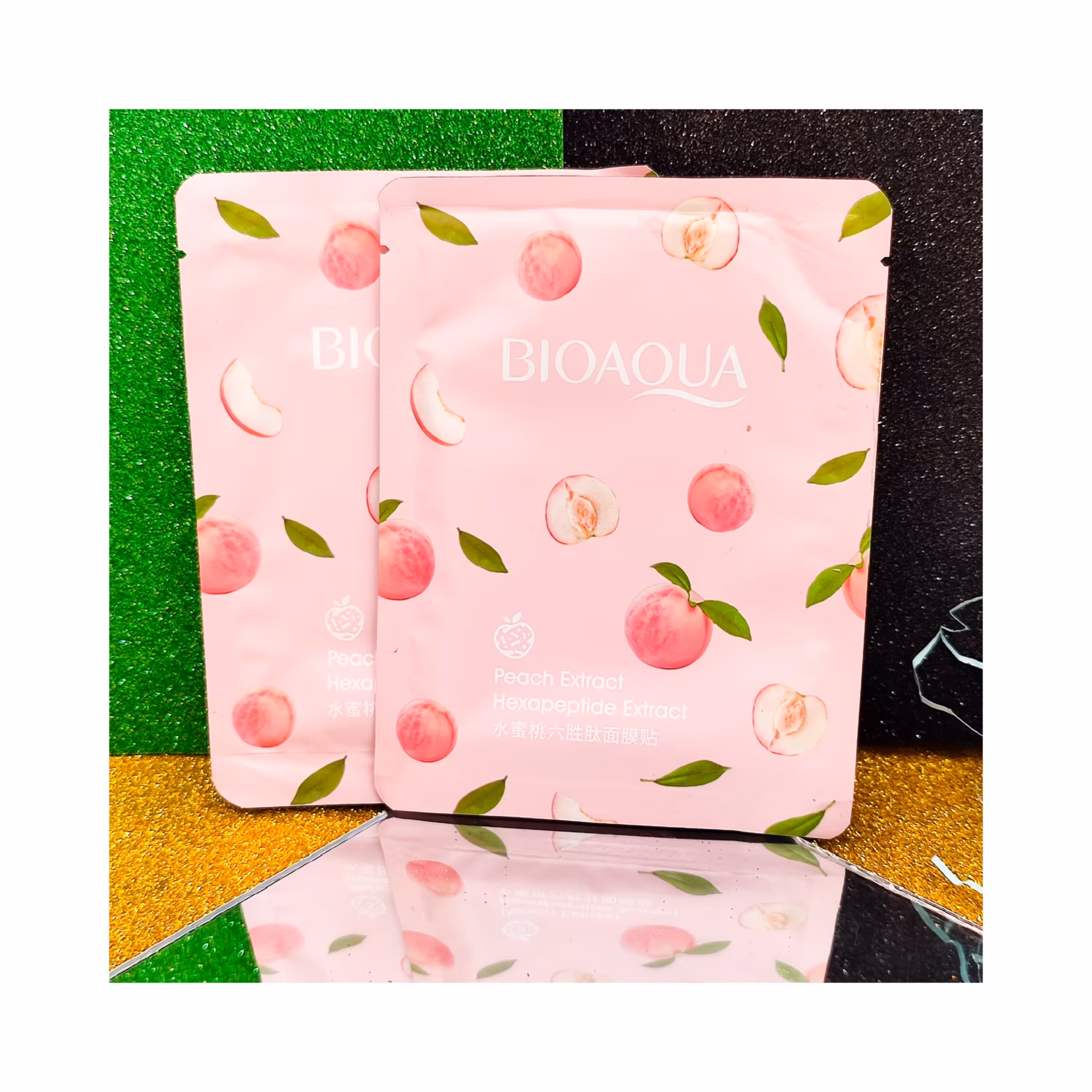 پک ماسک ورقه ای میکس 6 عددی ویتامینه و نرم کننده و کلاژن ساز