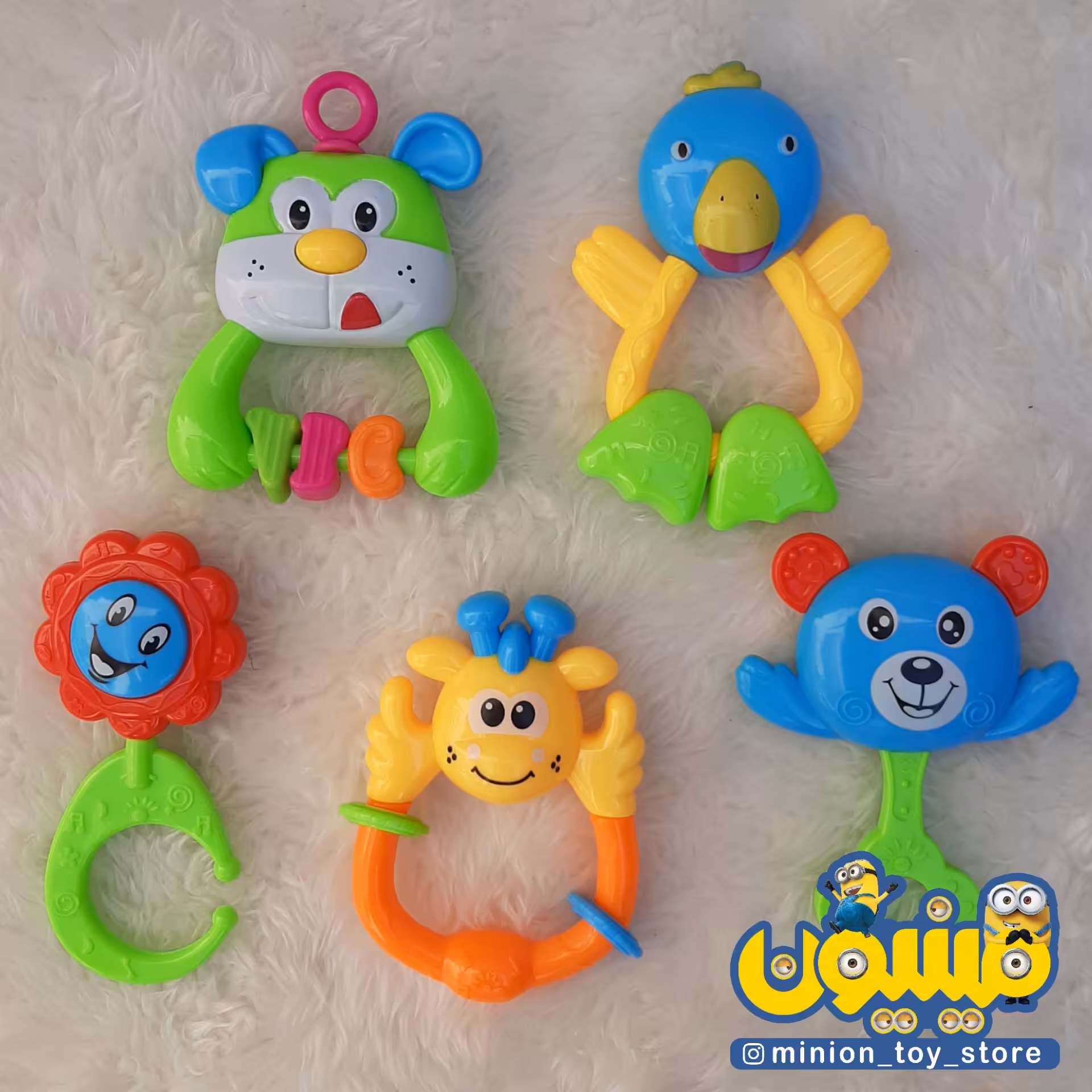 اسباب بازی ست جغجغه بزرگ خارجی