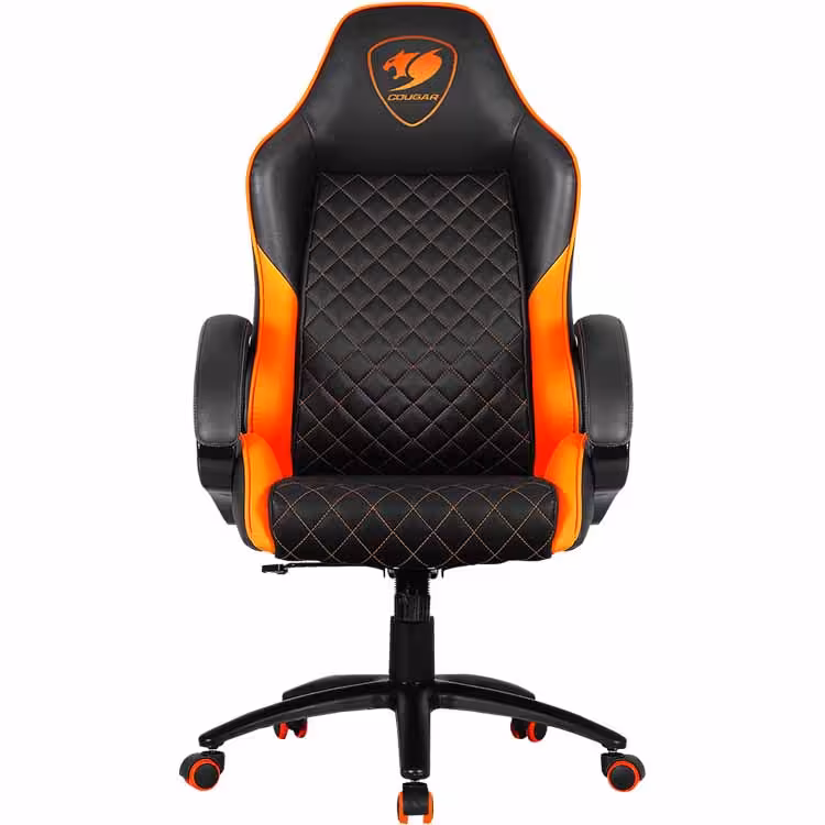 خرید صندلی گیمینگ کوگار نارنجی Gaming Chair Cougar Fusion با بهترین قیمت