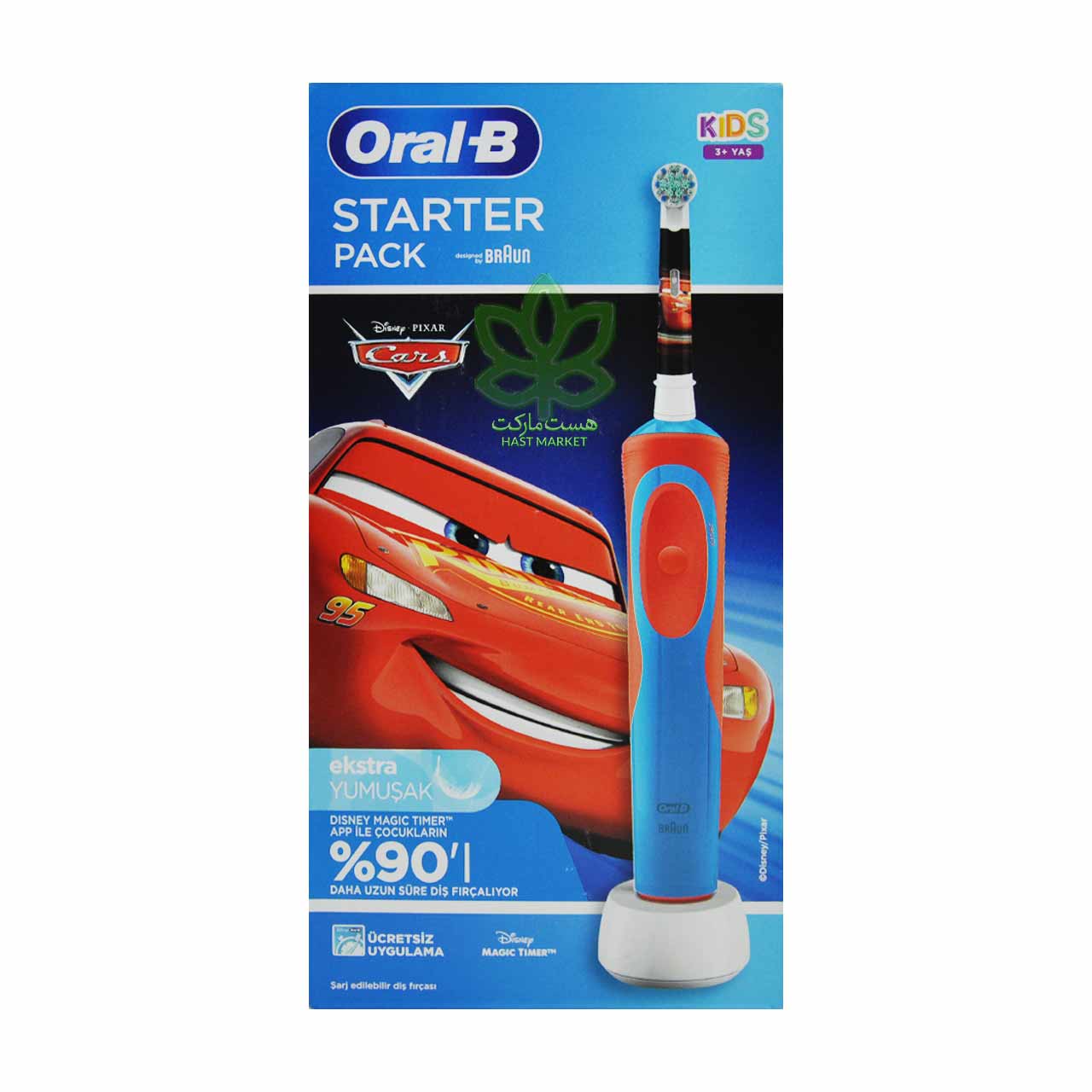 مسواک برقی کودک پسرانه اورال بی با 2 تا سری - OralB