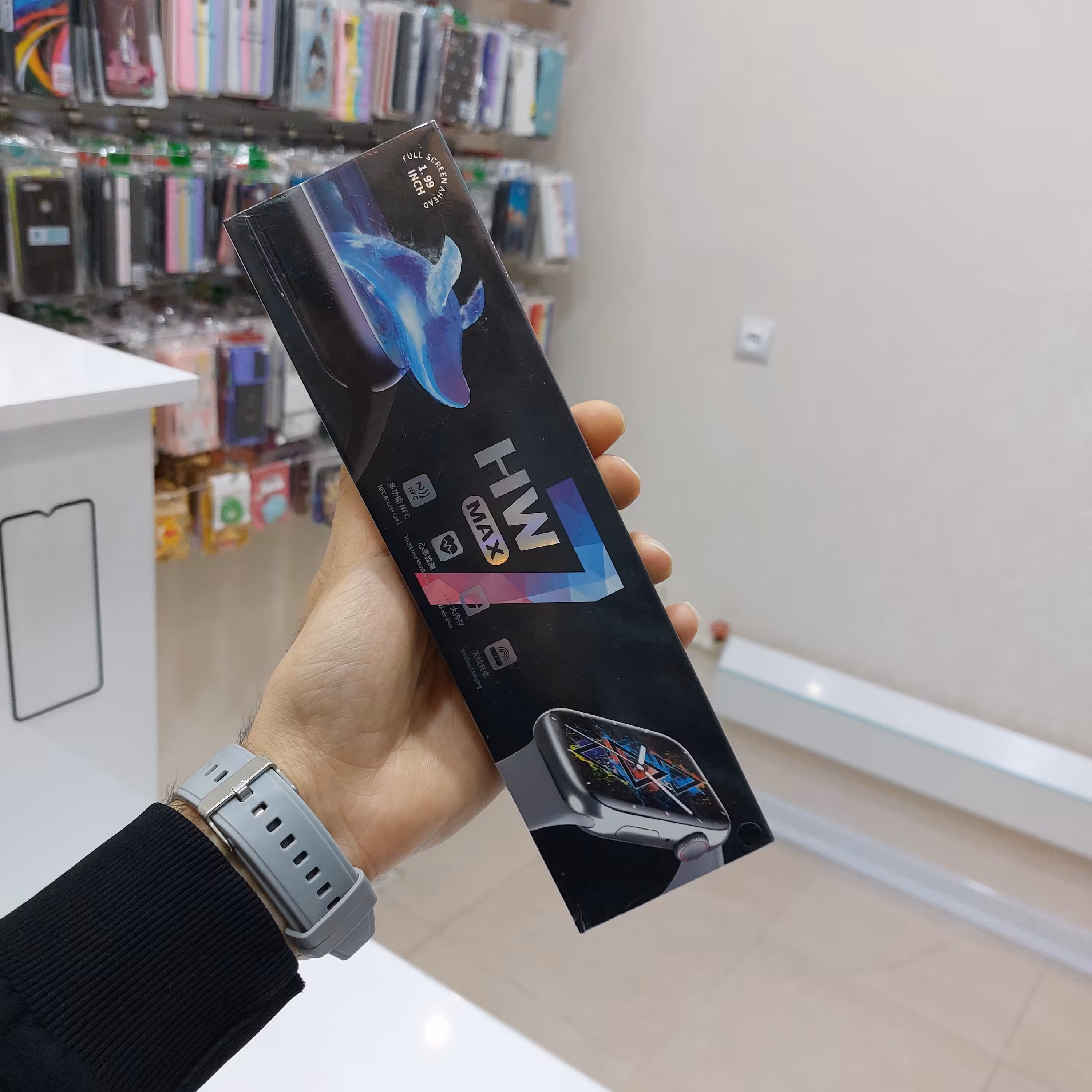 ساعت هوشمند طرح اپل واچ سری 7 مدل HW7 Max