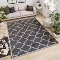 گلیم  6 متری (3-2) رنگ نقره ای  طرح فرهاد - ارسال به صورت پس کرایه