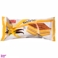 کیک لایه ای وانیلی شیرین عسل وزن ۳۰ گرم