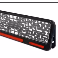 قاب پلاک طلق دار  در بسته بندی 2 عددی