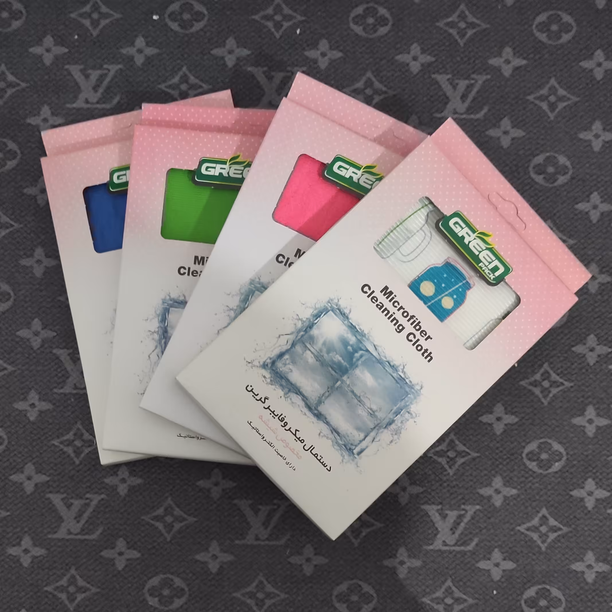 دستمال نانو  میکروفایبر نانو مخصوص شیشه