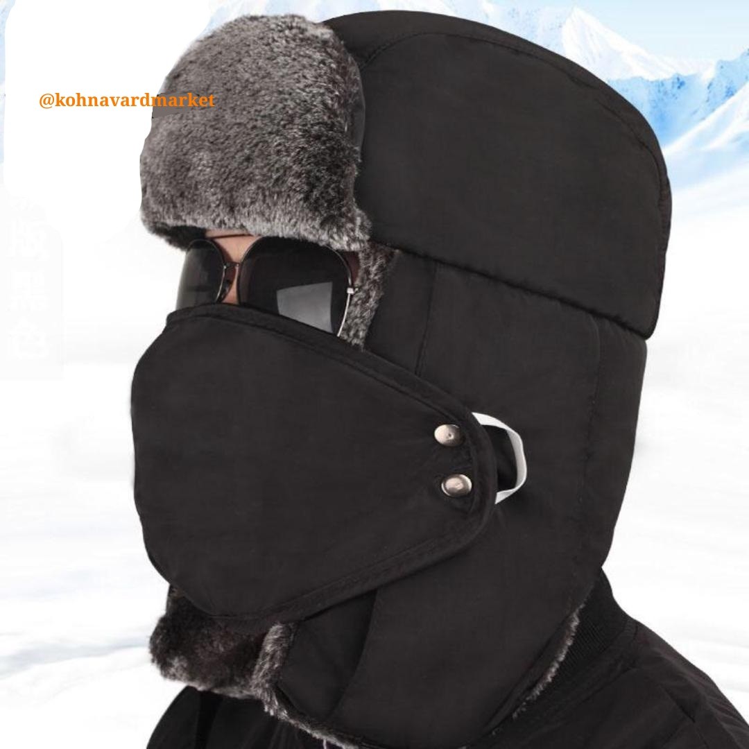 کلاه خلبانی خزدار