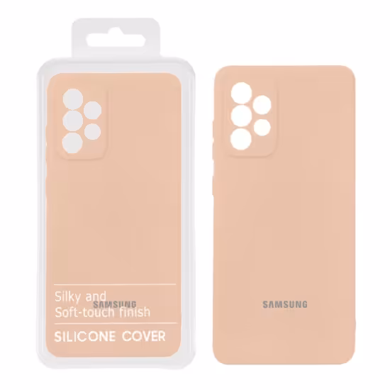 قاب گوشی سیلیکونی اورجینال محافظ لنزدار برای Samsung A33-5G