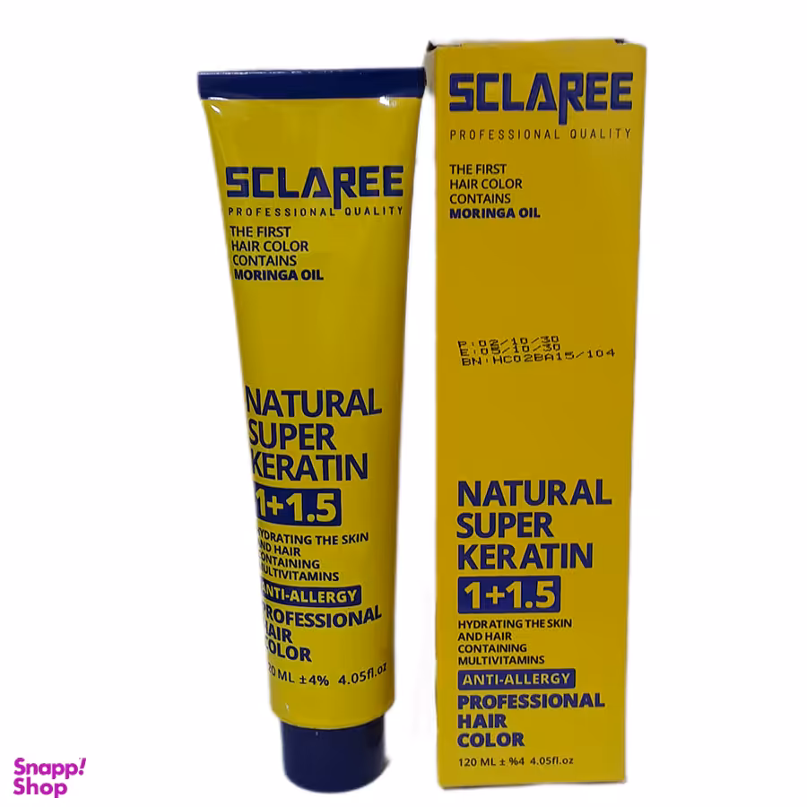 رنگ موی اسکلاره شماره 6.437 رنگ کهربایی با حجم 120 میلی لیتر