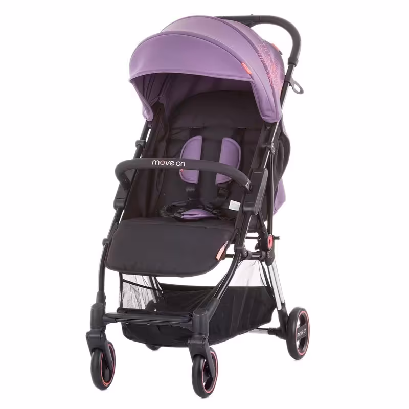 کالسکه کودک چیپولینو مدل Chipolino move on رنگ  بنفش کد 2104DH