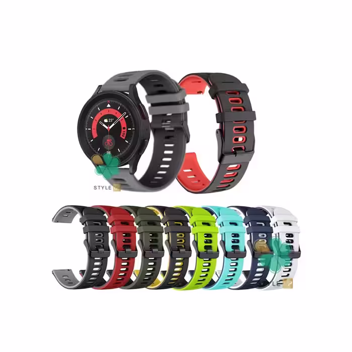 بند ساعت Two-Tone مناسب Samsung Galaxy Watch 5 Pro
