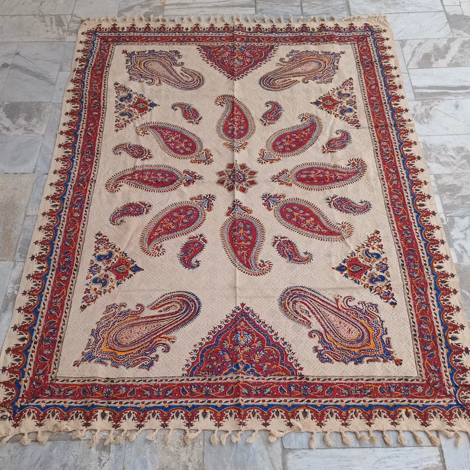 سفره قلمکار شش نفره